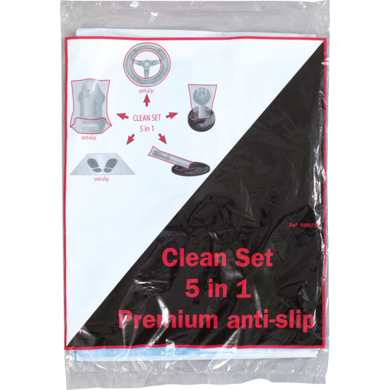 Kit de 5 Protections Plastiques pour Habitacle