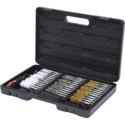 Jeu de Brosses de Nettoyage pour Puit de Bougie de Préchauffage ou d'Injecteur KS Tools