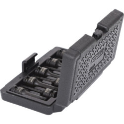 Coffret de 9 Douilles Tournevis à Chocs Longues XZN 1 2pouces, M4 à M16 KS Tools