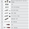Coffret de Douilles & Accessoires Ultimate 1 4pouces