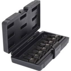 Jeu de 8 Douilles Tournevis à Chocs Courtes Torx 1 2pouces