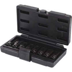 Jeu de 8 Douilles Tournevis à Chocs Longues Torx 1 2pouces, T30 à T80 KS Tools