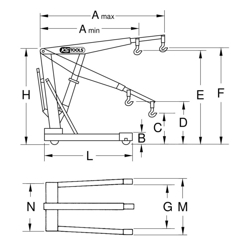 Grue Mobile Pliante