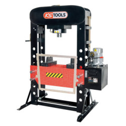 Presse Hydraulique d'Atelier 100 Tonnes Motorisée KS Tools