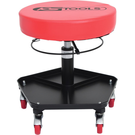 Tabouret sur Roulettes Réglable en Hauteur KS Tools
