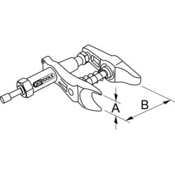 Arrache-Rotule Hydraulique Universel 20 T