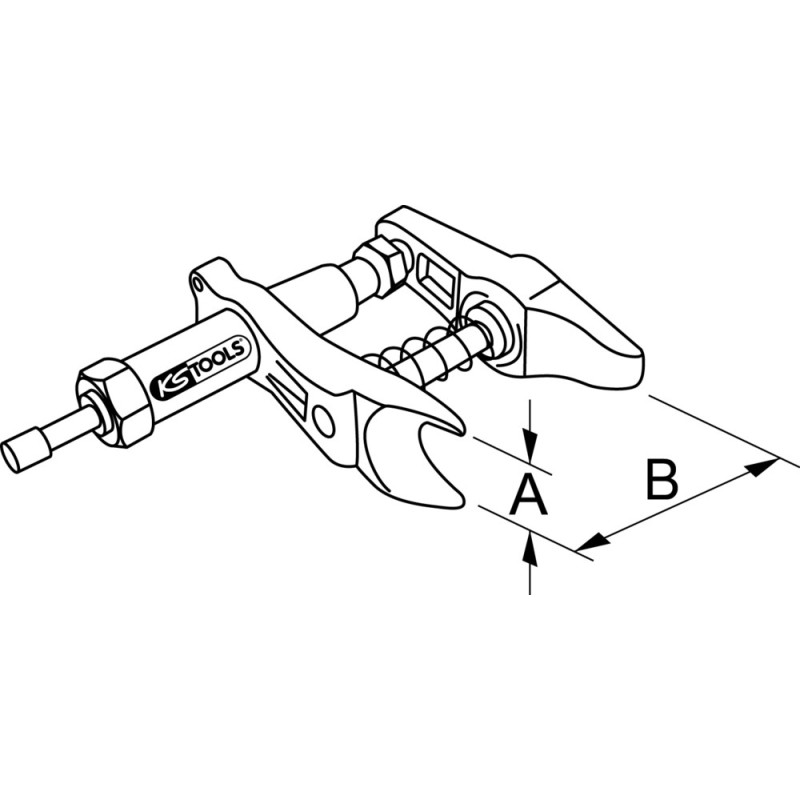 Arrache-Rotule Hydraulique Universel 20 T
