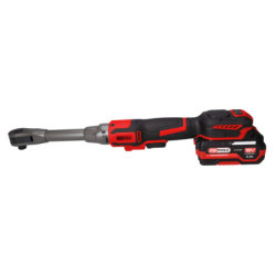 Coffret Clé à Rochet 1 2pouces 18V, 2 Batteries & Chargeur KS Tools