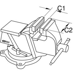 Etau à Mors Parallèles Bronzeplus