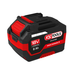 Batterie Lithium-Ion 18V 8Ah pour Outillage Électroportatif KS Tools