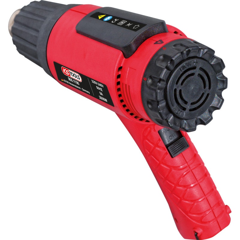 Décapeur Thermique 2000 W avec 4 Buses KS Tools