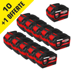 Pack Batterie Lithium-Ion 18V 8Ah 10 +1 KS Tools