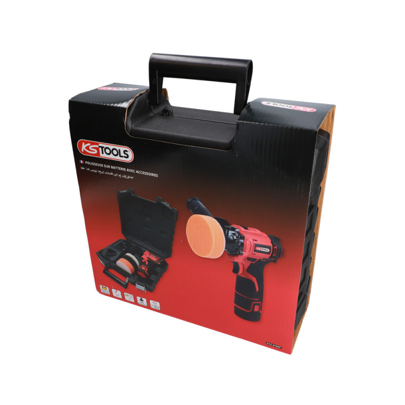 Polisseuse sur Batterie 12V avec Accessoires KS Tools