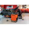 Servante Ultimate 7 Tiroirs Orange Équipée de 44 Outils Isolés KS Tools