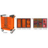 Servante Ultimate 7 Tiroirs Orange Équipée de 44 Outils Isolés KS Tools