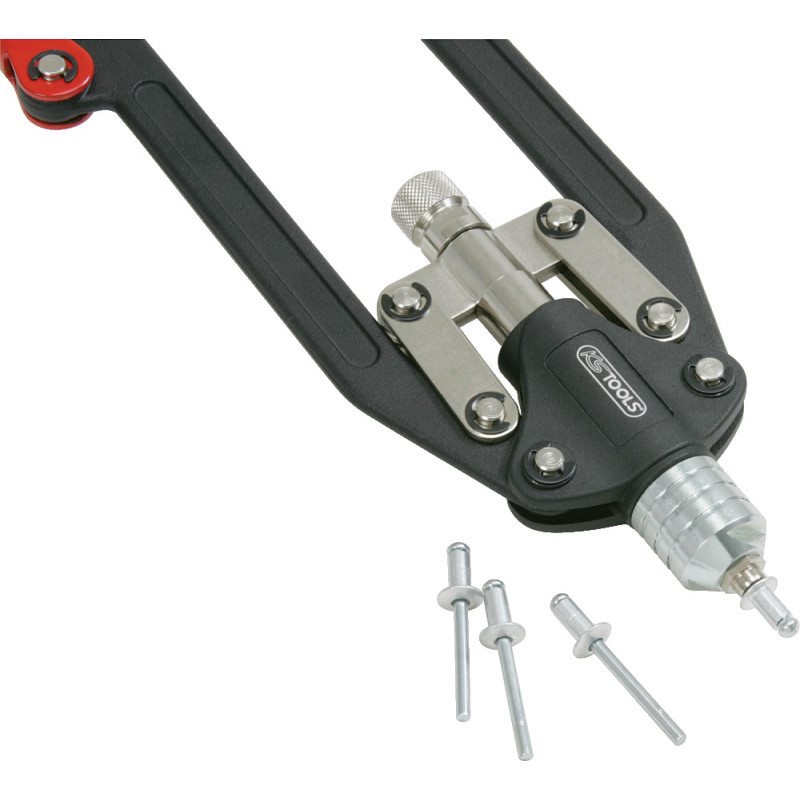 Coffret de Pince à Rivets & Écrous Aveugles (Insert) - 2 Bras Pliants KS Tools