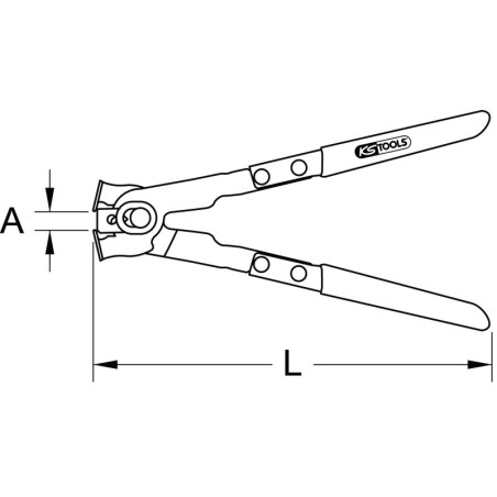 Pince à Collier pour Soufflets de Cardan