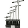 Présentoir de 8 Clés 6 Pans à Poignée en T KS Tools