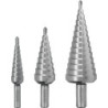 Coffret de 3 Forets Étagés HSS pour Tôles KS Tools