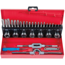 Coffret de Jeux de Tarauds & Filières - 32 Pcs KS Tools