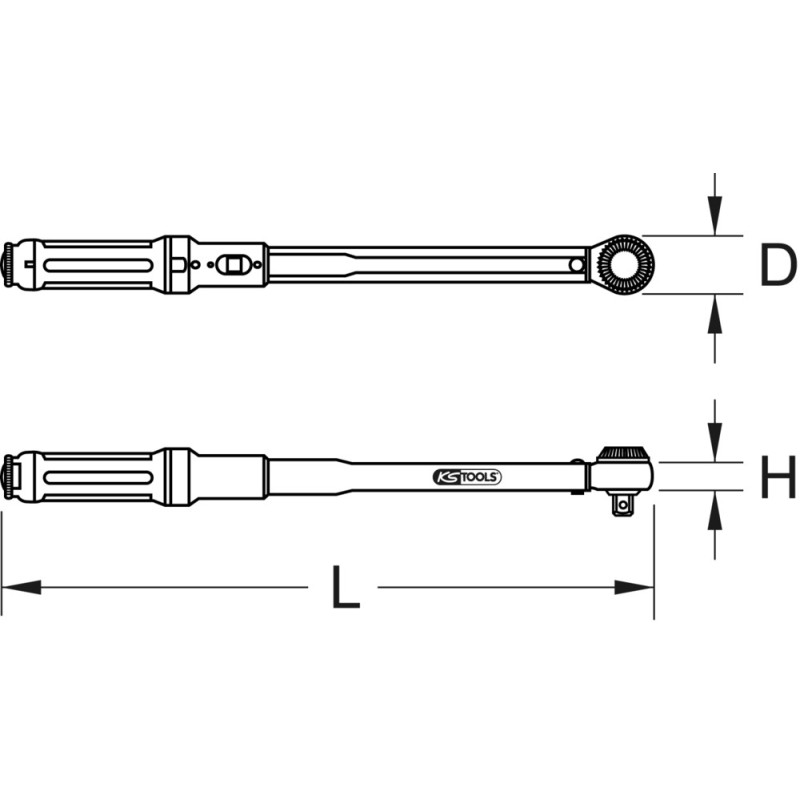 Clé Dynamométrique Ergotorqueprécision 1 4pouces