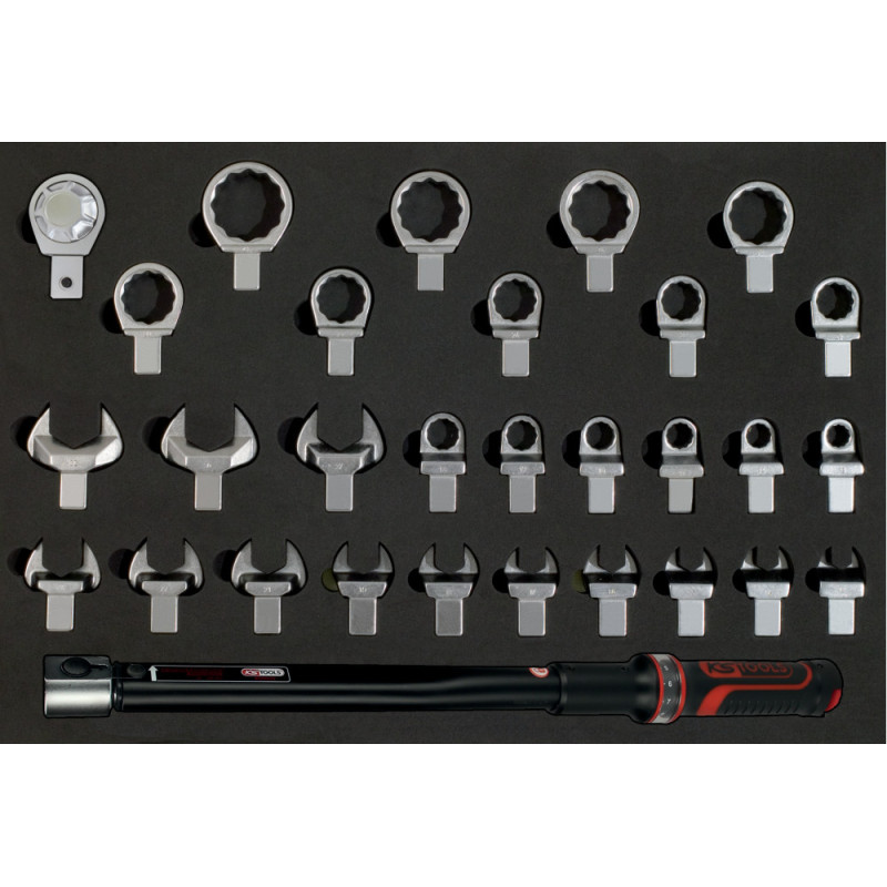 Coffret Clé Dynamométrique 40-200 Nm à Emmanchement 14x18 mm