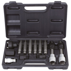 Coffret d'Outils pour Poulies Débrayables d'Alternateurs, 13 Pièces KS Tools