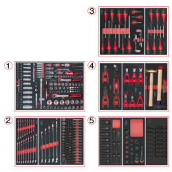  384 Pièces KS Tools