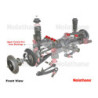 Silentbloc de bras de suspension Mitsubishi Pajero supérieur intérieur arrière Nolathane