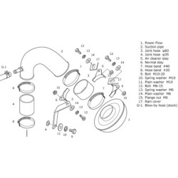 Admission Directe HKS Racing Suction pour Honda S660 JW5