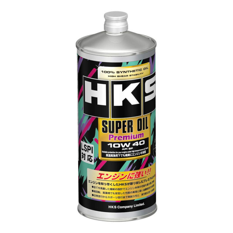 1L Huile Moteur HKS Super Oil Premium 10W40 API SP
