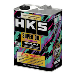 4L Huile Moteur HKS Super Oil Premium 10W40 API SP