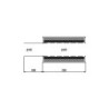 Silencieux d'Echappement HKS "Hi-Power" Inox 130x230 mm - Raccord Ø65 mm (sans Embout)