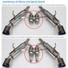 Ligne d'Echappement HKS "Dual Muffler" pour Infiniti Q60