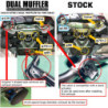 Ligne d'Echappement HKS "Dual Muffler" pour Toyota GR Supra Non FAP (OPF)