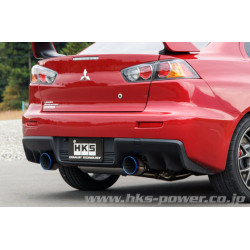 Ligne d'Echappement HKS "Super Turbo" pour Mitsubishi Lancer Evo X