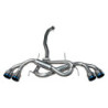 Ligne d'Echappement HKS "Legamax" Ti-Tip (TIG) pour Nissan GT-R
