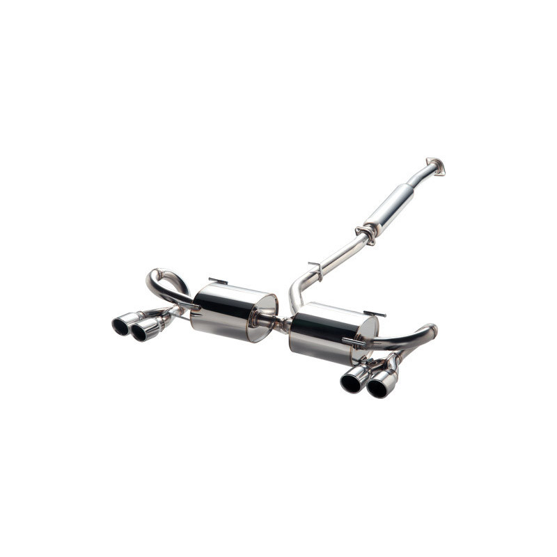 Ligne d'Echappement HKS "Legamax Sports" pour Subaru BRZ - Avec Diffuseurs