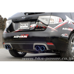 Silencieux d'Echappement HKS "Legamax" pour Subaru Impreza GRB & GRF (07-11)