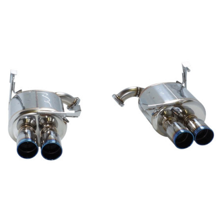 Silencieux d'Echappement HKS "Legamax" Ti-Tip pour Subaru Impreza GVF & GVG (07-11)