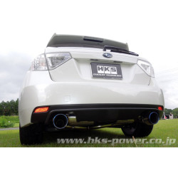 Ligne d'Echappement HKS "Super Turbo" pour Subaru Impreza GRB & GRF (07-11)