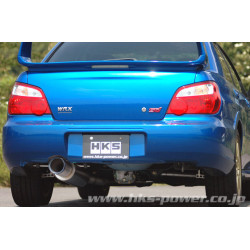 Ligne d'Echappement HKS "Hi-Power Spec-R" pour Subaru Impreza GDB (E-G) (04-07)
