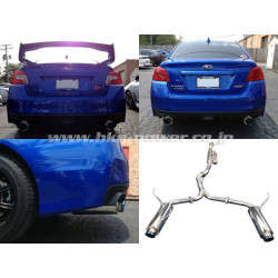 Ligne d'Echappement HKS "Hi-Power" Ti-Tip pour Subaru Impreza VAG WRX & VAF WRX STI (FA20 & EJ25)