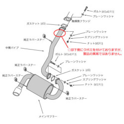 Ligne d'Echappement HKS "Legal" pour Suzuki Cappuccino