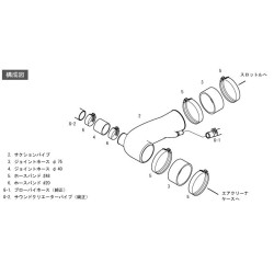 Admission Directe HKS Premium Suction pour Subaru BRZ