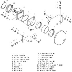 Admission Directe HKS Super Power Flow pour Mitsubishi Lancer Evo 6