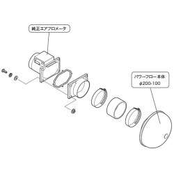Admission Directe HKS Super Power Flow pour Mitsubishi Lancer Evo 8 (non MR)