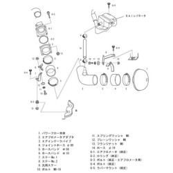 Admission Directe HKS Super Power Flow pour Nissan 180SX 200SX S13 (SR20DET)