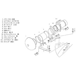 Admission Directe HKS Super Power Flow pour Nissan Skyline R33 GTS-t
