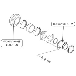 Admission Directe HKS Super Power Flow pour Subaru Impreza GC8 (09 1998 - 08 2000)